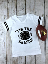 T-shirt à manches courtes imprimé Football Lover Tis The Season Femme
